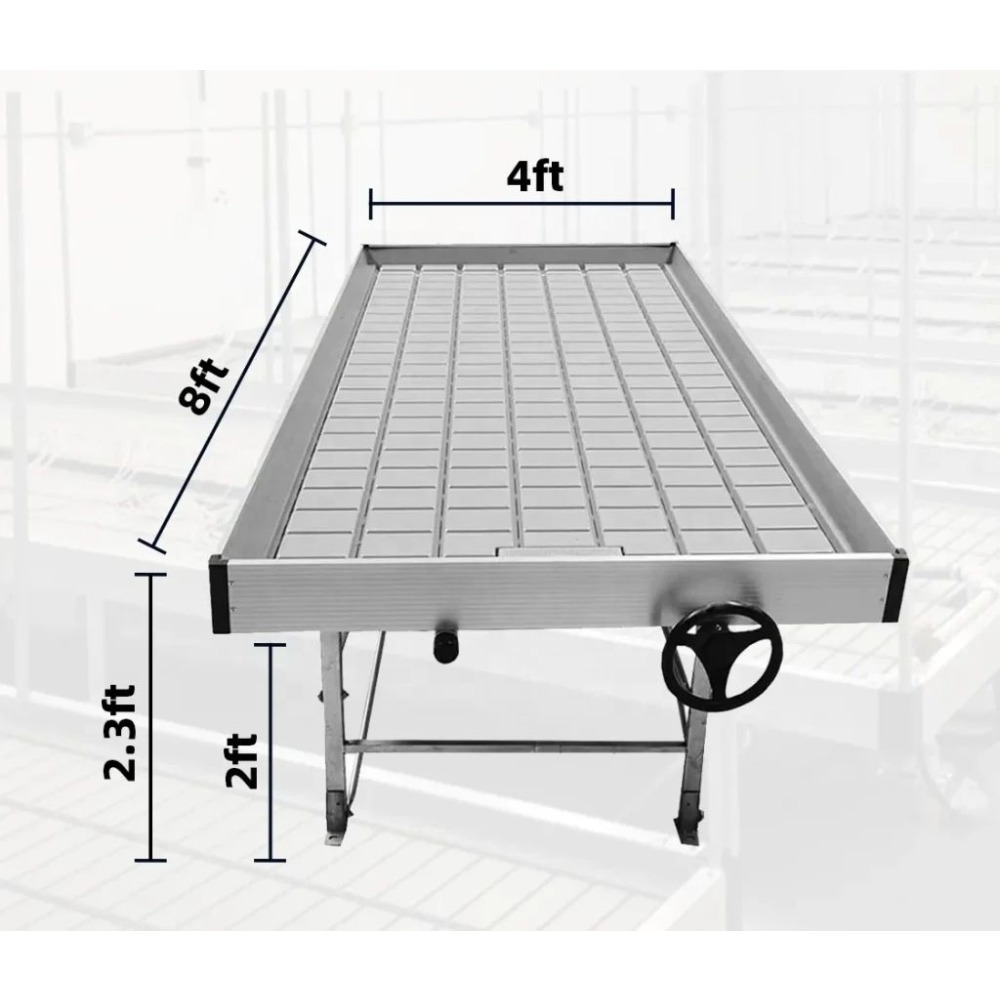 Flood Tray Table - Stoliki do szklarni, tace do uprawy