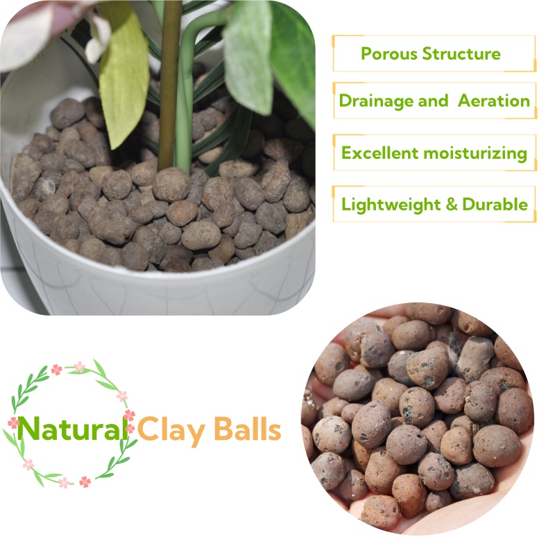 Clay Pebble Growing - 2L/1L Organiczne kulki z gliny, podłoże