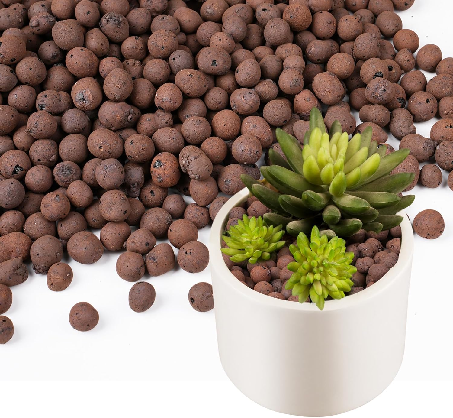 Clay Pebble Growing - 100/200G Glinkowe kuleczki do roślin, lekkie