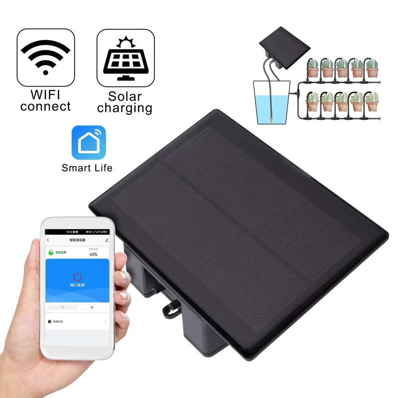 Urban Farming System - Zestaw automatycznej nawadniarki WIFI Solar Aplikacja