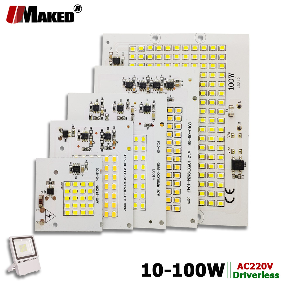 AC220V LED PCB 10W 20W 30W 50W – Flood Tray Table recenzja i cena