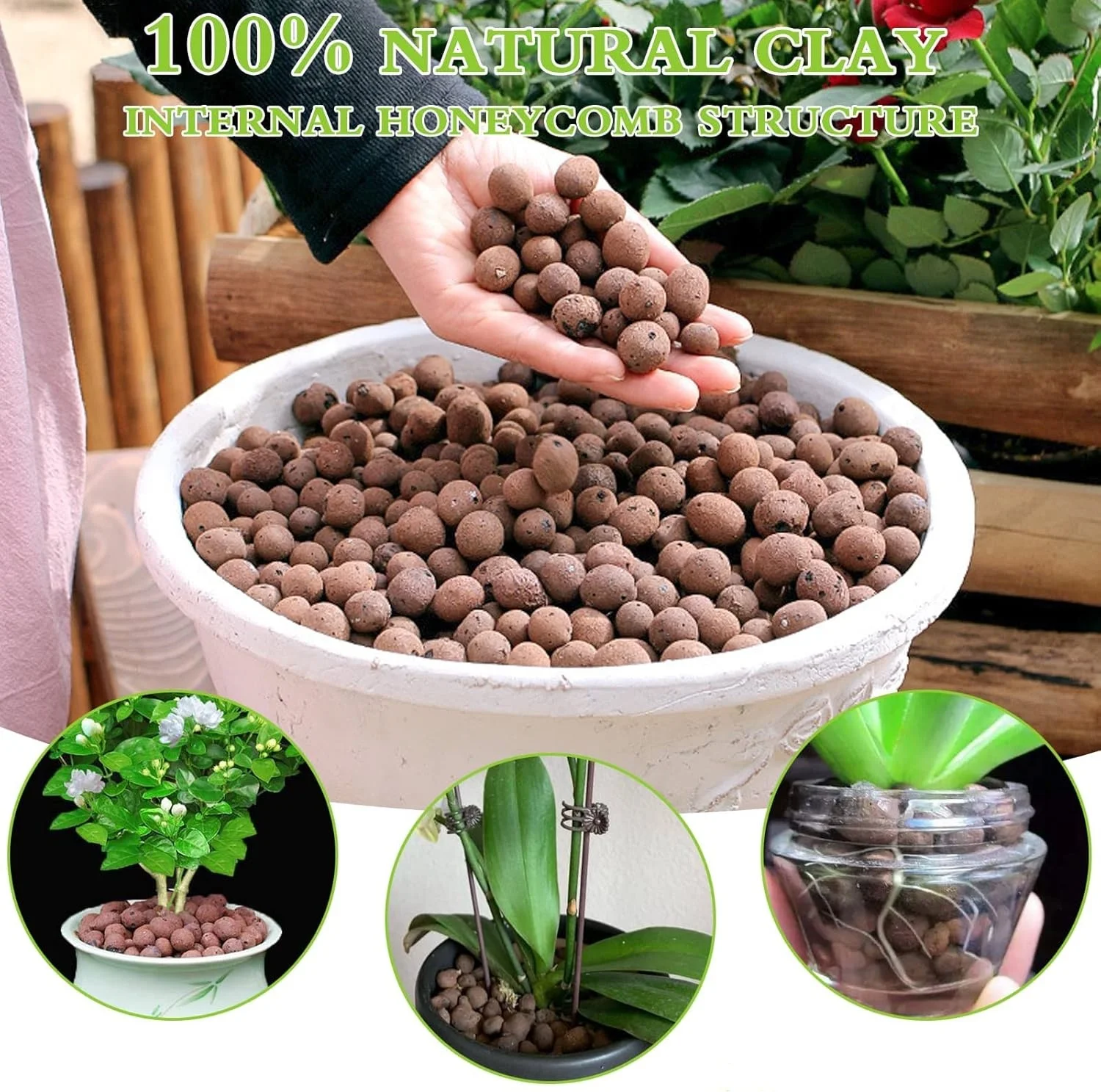 1L Naturalne kamyki z gliny ek – Clay Pebble Growing recenzja i cena